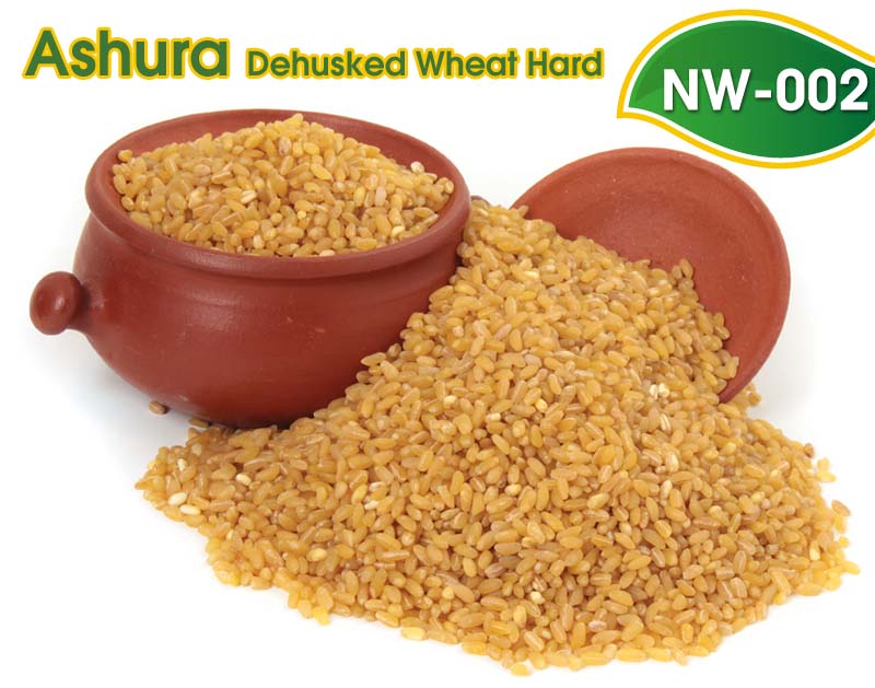 ashura dehusked wheat hard