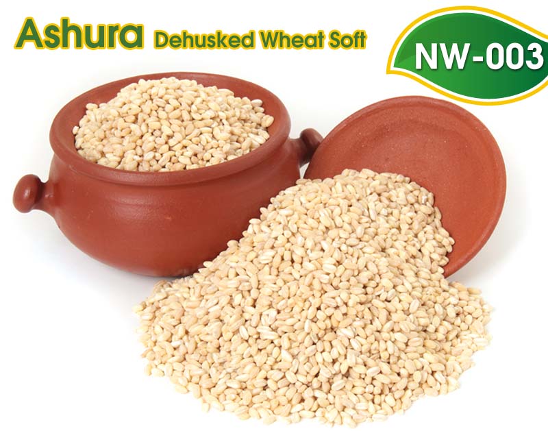 ashura dehusked wheat soft