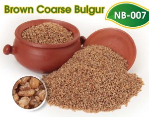 brown coarse bulgur