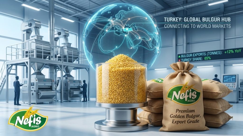 <h1>Global Gıda Tedarik Zincirinde Yükselen Değer: Bulgur İhracat Rehberi</h1> inshot 20260317 003917635